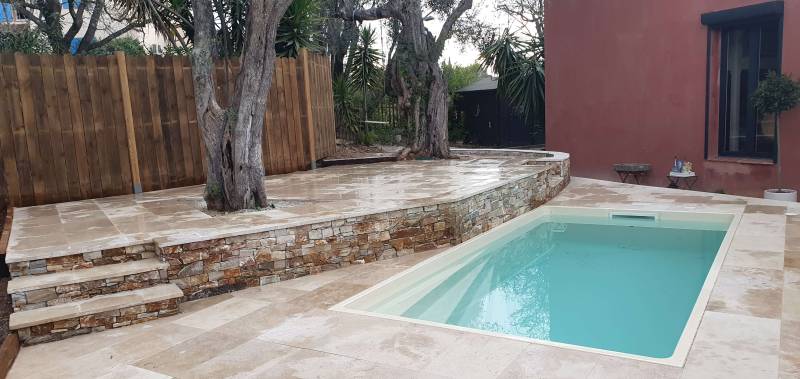 Murets avec parement