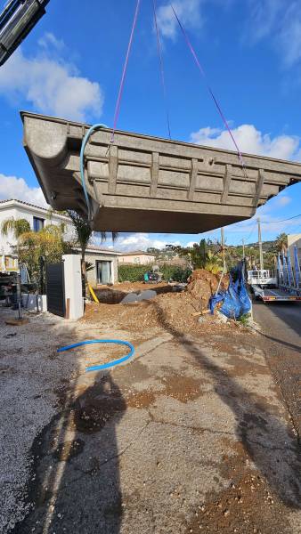 Livraison d'une coque à Mougins