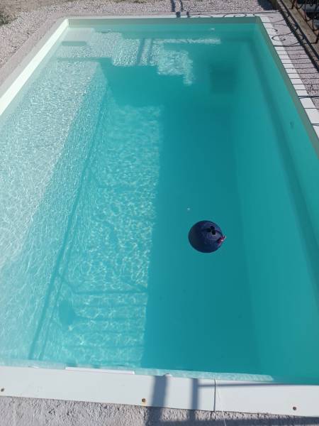 Piscine de moins de 10m2 mini tweet verte de MondePra dans les Alpes Maritimes