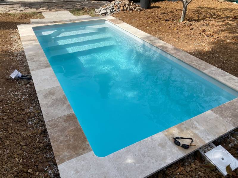 Mini Piscine en polyester SAHARA 5 de PRAT à La Colle sur loup