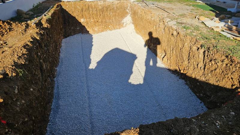 Fond de forme pour l'installation d'une piscine à Mougins