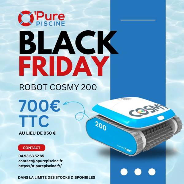 Black Friday sur les robots de piscine