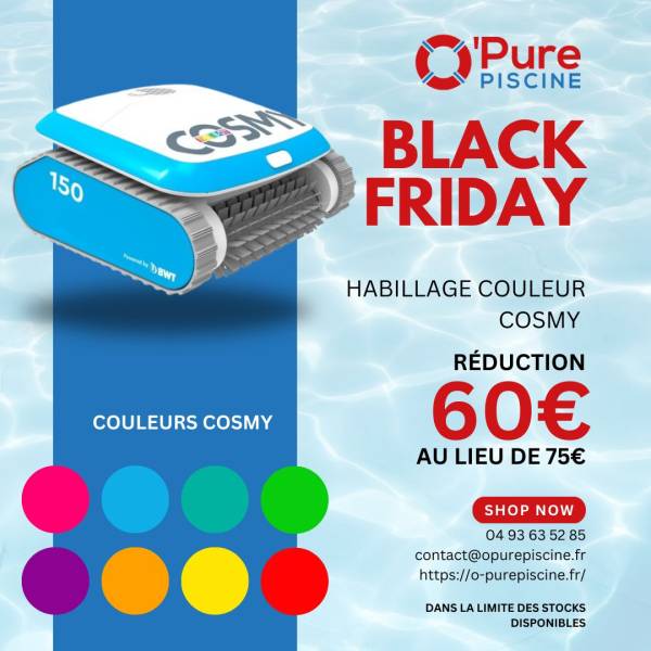 Habillage mode déco robot électrique cosmy BWT