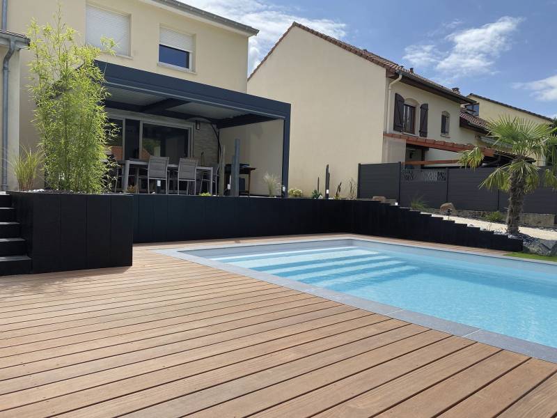 Piscine WIDE 75 de Mon de Pra Antibes Alpes maritimes 06