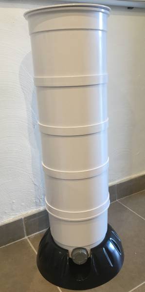 Cuve de nettoyage de cartouche pour piscine