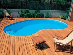 Piscine en coque polyester modèle VICTORIA